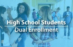 Dual Enrollment Student - Apply Button