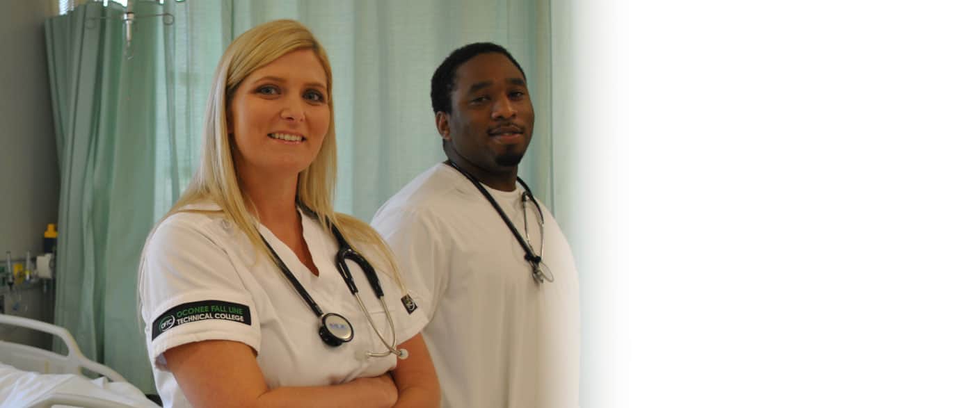Two OFTC Nursing Students