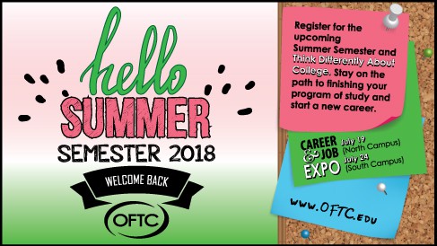 Reminder to register for Summer Semester - Hello Summer