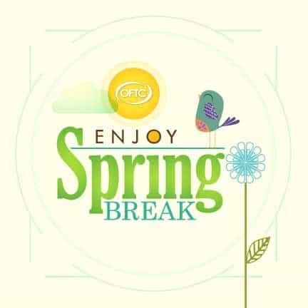 Enjoy Spring Break