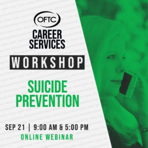 Workshop - Suicide Prevention