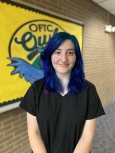 After obtaining her high school equivalency, Abigael Aaron enrolled in OFTC's Cosmetology Program.