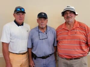 3rd Place winners of the OFTC Foundation North's 7th Annual Golf Tournament. L-R: Ben Amerson, Howard Brantley, Ray Cobb (Not pictured David Ginn)