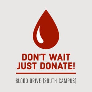 Blood Drive South Campus