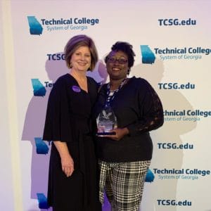 Rochelle White, TCSG's 2022 Adult Education Student of the Year & 2022 Dinah Culbreath Wayne EAGLE Award winner.