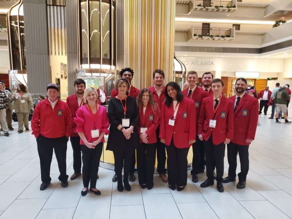 OFTC students represented the college at the state Skills USA State Leadership & Skills Conference in Atlanta, February 25.