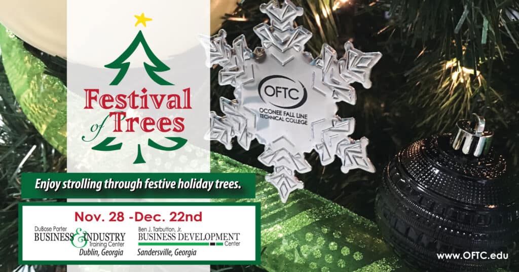 OFTC's 2022 Festival of Trees kicks off November 28 - December 22. 