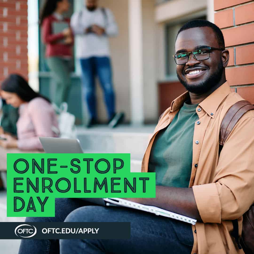 One Stop Enrollment Day Event thumbnail, man smiling